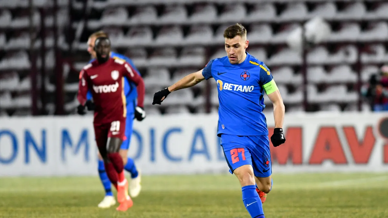 Darius Olaru, reacție după victoria din derby-ul CFR Cluj - FCSB: „Nu ne mai gândeam la titlu”