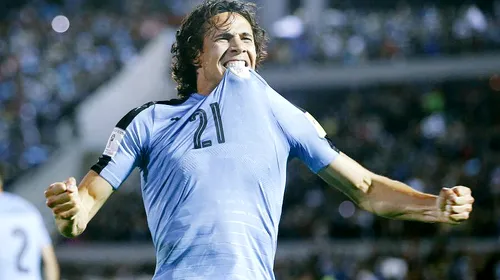 Cavani și discursul ținut în lacrimi la finalul meciului în care a calificat Uruguayul în sferturile Mondialului: „Îmi imaginez ce e în țară acum”. Ce a spus despre accidentare