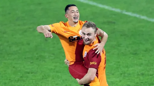 Olimpiu Moruțan, cap de listă la Galatasaray! Fatih Terim, decizie prin care l-a câștigat pe român înaintea meciului cu Lokomotiv Moscova