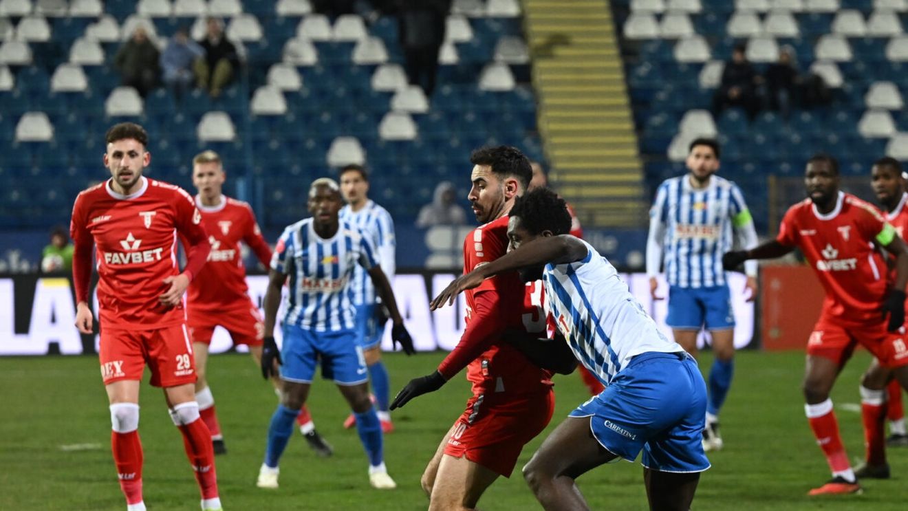 Poli Iași - UTA Arad 4-0 în etapa 2 a play-out-ului din Superliga. Duel încins la granița locurilor roșii. Ieșenii administrează o corecție severă arădenilor