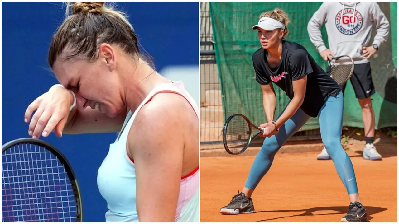 Simona Halep și Jaqueline Cristian 