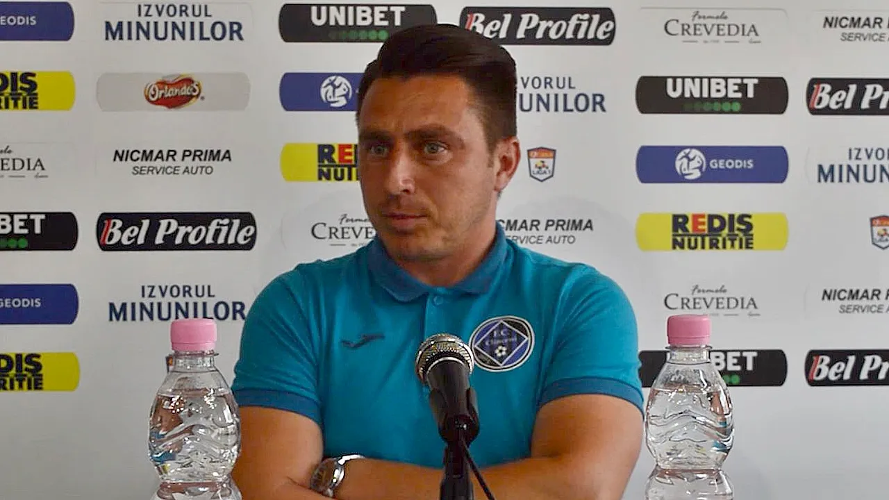 Ilie Poenaru a dezvăluit ce le-a cerut jucătorilor, înaintea partidei Academica Clinceni - FCSB: „Asta vreau de la echipa mea!”
