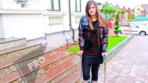 Accidentată la călcâi, Sorana Cîrstea se reface acasă, la Târgoviște!