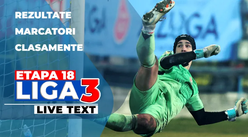 Prima etapă de Liga 3 din 2026 | Desfășurare incredibilă de scor între Vâlcea și Fărcășești. CS Blejoi a reușit scorul zilei, poate și al rundei. Campionatul s-a reluat cu o echipă în minus