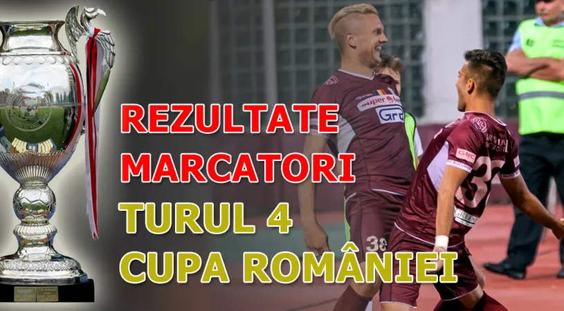Turul 4 al Cupei României |** Rapid elimină Daco-Getica și va întâlni un club din Liga 1 în 16-imi. La Turnu Măgurele s-a produs a doua surpriză a zilei. Primele șase echipe calificate