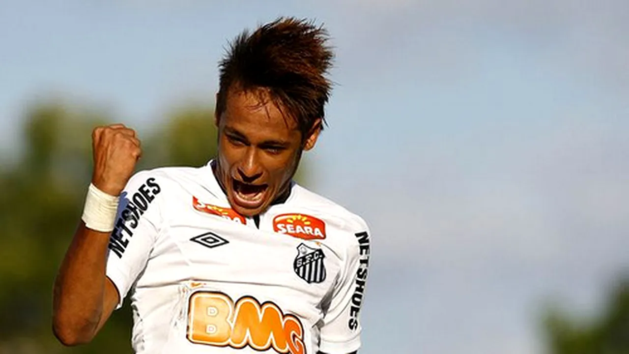VIDEO** De asta le-a pus pe JAR pe Real și BarÃ§a! La doar 20 de ani, Neymar a marcat golul 100 din carieră