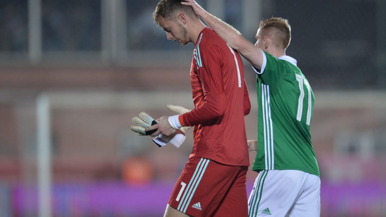 "Victimele" meciului România U21 - Irlanda de Nord U21. Încă un fotbalist a ajuns la spital după Dennis Man