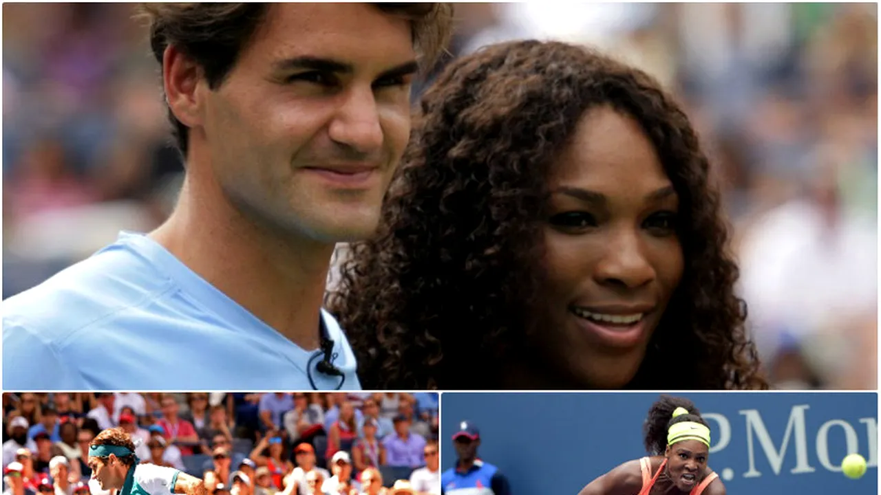 Cu ce rămânem după US Open. Roger Federer și Serena Williams, marii perdanți ai turneului 
