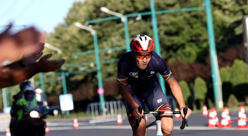 Eduard Grosu a ratat la mai puțin de o secundă victoria în cursa-prolog din Turul Ciclist al României. Serghei Țvetcov, impresionat de traseul din centrul istoric al Timișoarei