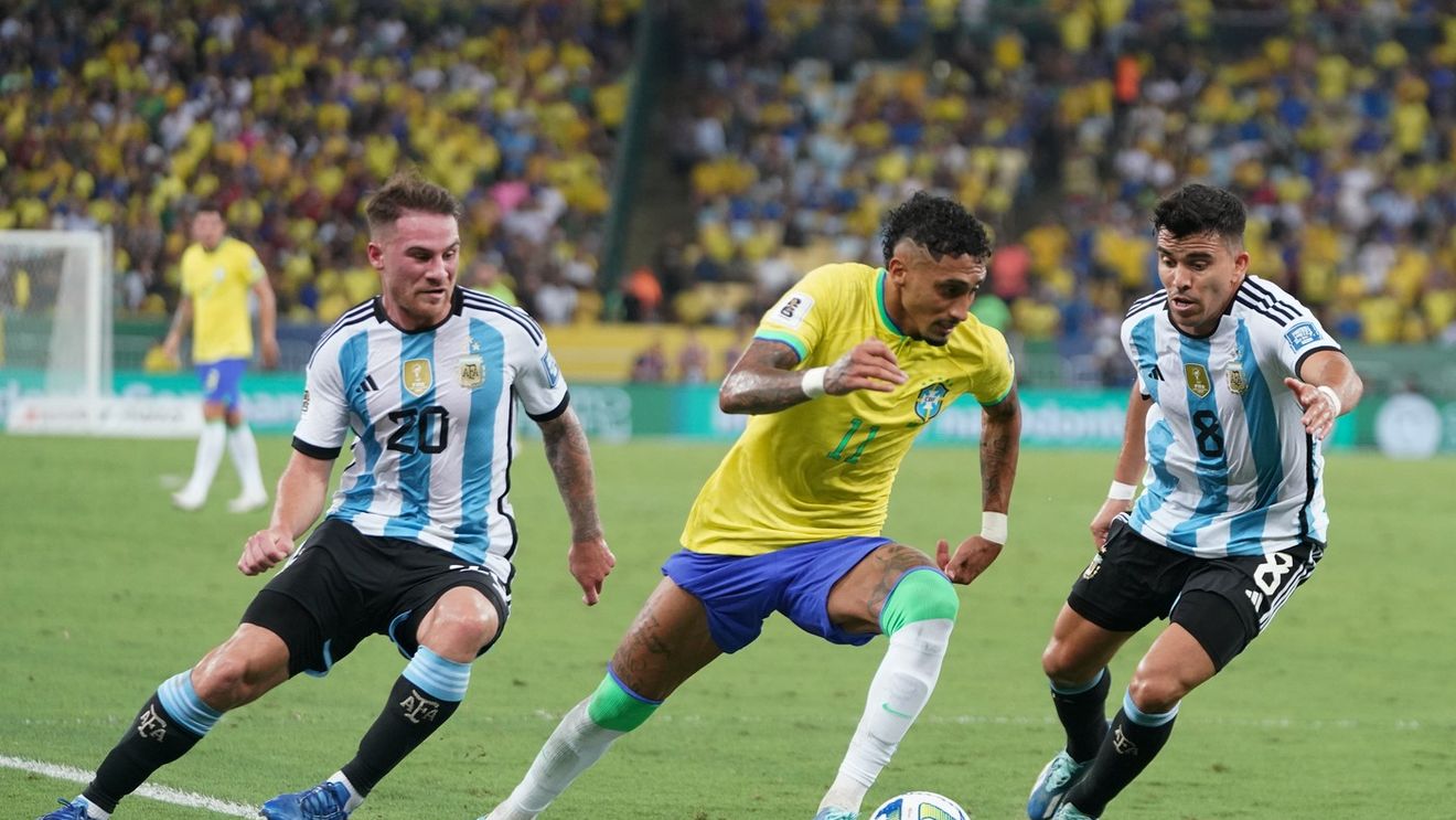 Brazilia - Argentina, războiul care nu se termină niciodată! Raphinha i-a umilit pe adversari, dar un brazilian de-ai lui l-a pus la punct: „Trebuia să-l fi văzut pe Messi”