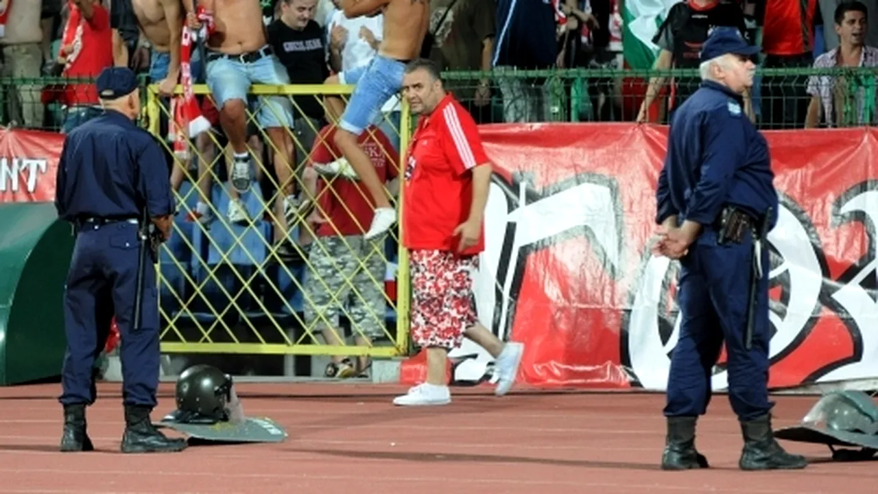 Incidente grave la derby-ul Bulgariei! O persoană a fost rănită și 17 arestate înainte și după Levski - ȚSKA 