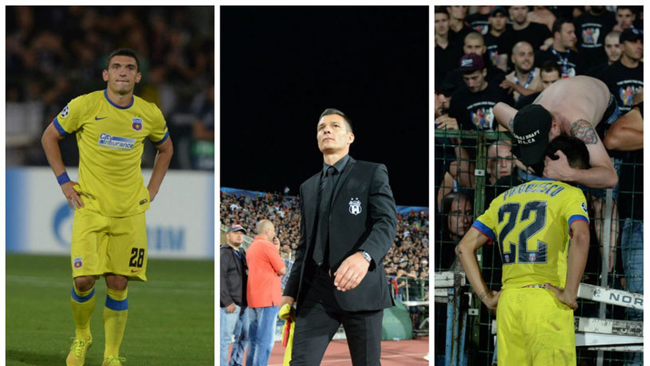 FOTO | Șase imagini de la meciul Ludogoreț - Steaua care nu s-au văzut la televizor
