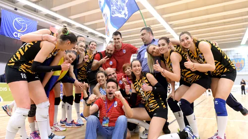 ISTORIE: CSM București a câștigat primul trofeu european din istoria voleiului feminin românesc!