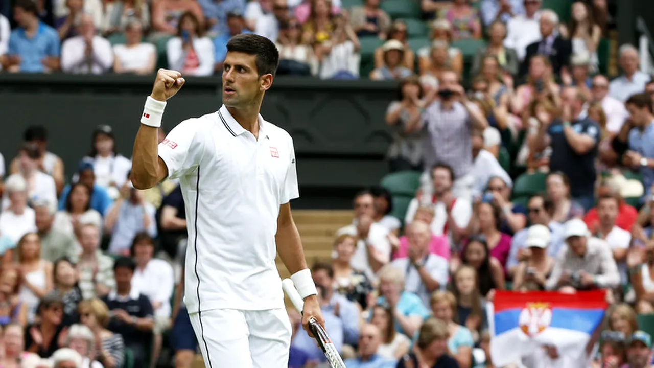 FOTO | Novak Djokovic, extrem de bucuros după calificarea Greciei în optimile de finală ale Cupei Mondiale