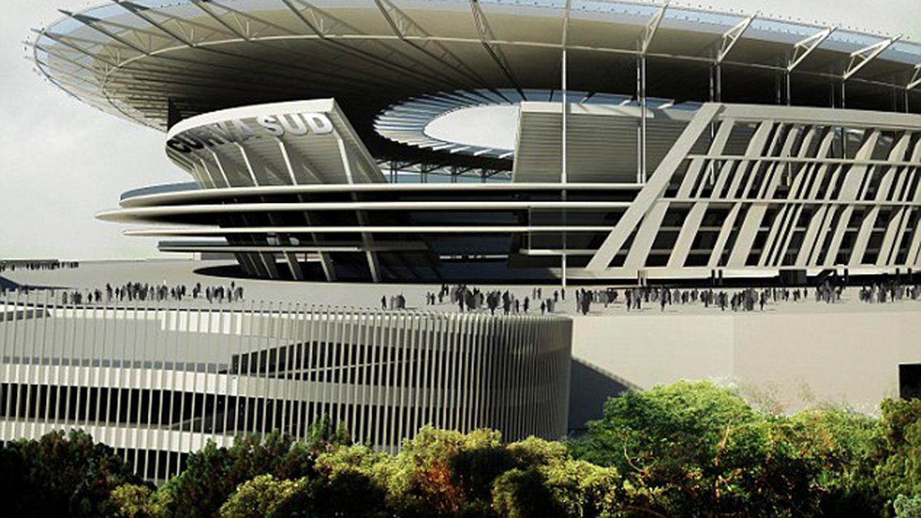 FOTO - AS Roma a prezentat macheta noului stadion de 52.500 de locuri