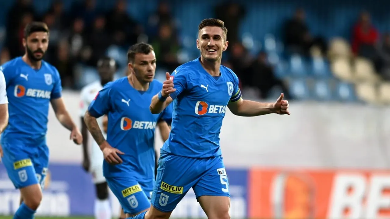 Banderola i-a adus golul după trei ani lui Bogdan Vătăjelu, chiar în Cupa României Betano. Visul fundaşului de la Universitatea Craiova: „Sper până la finalul carierei”
