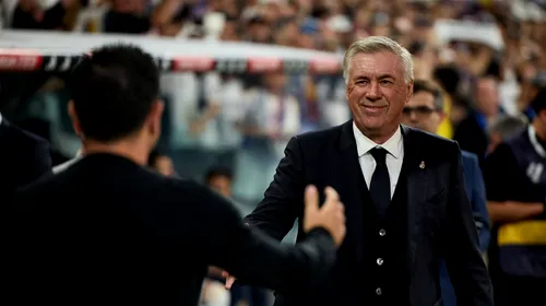 Prima reacție a lui Carlo Ancelotti după Real Madrid – FC Barcelona 3-2. Italianul răsucește cuțitul în rana adversarilor: ce spune despre cele două faze de arbitraj litigioase!