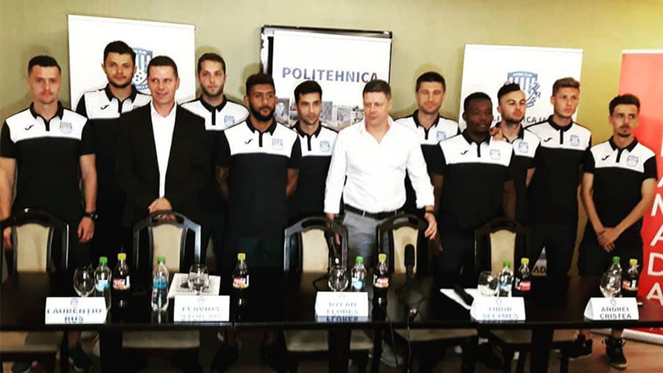 Politehnica Iași și-a prezentat noile achiziții într-o conferință ieșită din tipare. Latura financiară, punct sensibil pentru echipa lui Horia Sabo. Obiectivul pentru Stoican și Selymes