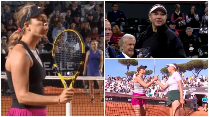 Danielle Collins, lovită de karma! La nici 24 de ore după ce a eliminat-o pe Simona Halep, americanca a fost umilită de Amanda Anisimova la Roma