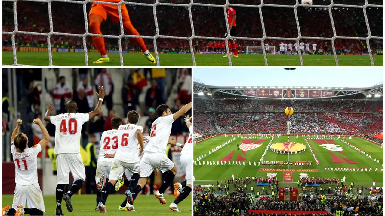 GALERIE FOTO Sevilla a cucerit pentru a treia oară trofeul Europa League. Cele mai interesante momente ale finalei în imagini