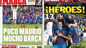 Realul este la pământ: "Puțin Madrid, multă BarÃ§a!"** Pep e în gardă, Mourinho anunță revanșa finală: "Până la Crăciun vom fi lideri"