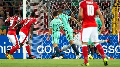 Portugalia a pierdut primul meci de după EURO! „Regina Europei”, învinsă de Elveția, scor 2-0. Belarus – Franța 0-0. Ungaria s-a încurcat în Feroe. Toate rezultatele de marți  din preliminariile CM 2018