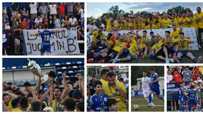 Euforie la Buzău, pentru o nouă promovare, de această dată a autointitulatei ”echipa buzoienilor”! Gloria a urcat în Liga 1, Metalul a ajuns în premieră în Liga 2