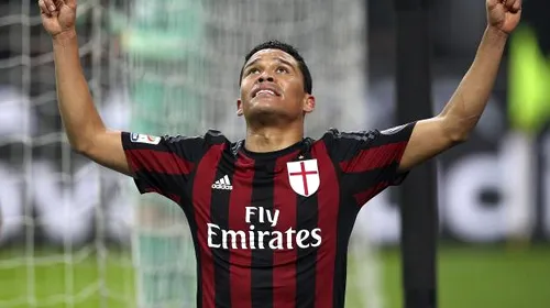 Carlos Bacca nu are de gând să părăsească Serie A: „Sunt fericit aici, nu o să plec din Italia”