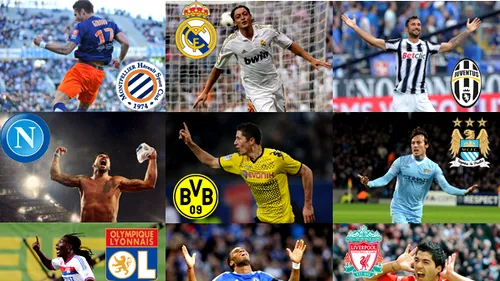 5 campionate de top ale Europei, 12 trofee, un singur event!** Laureatele sezonului 2011-2012