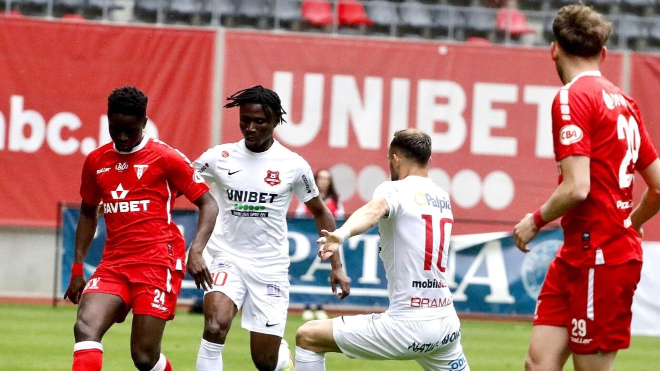 FC Hermannstadt - UTA Arad 3-0, Live Video Online în etapa 6 a play-out-ului din Superliga. Sibienii au făcut spectacol după calificarea în finala Cupei României