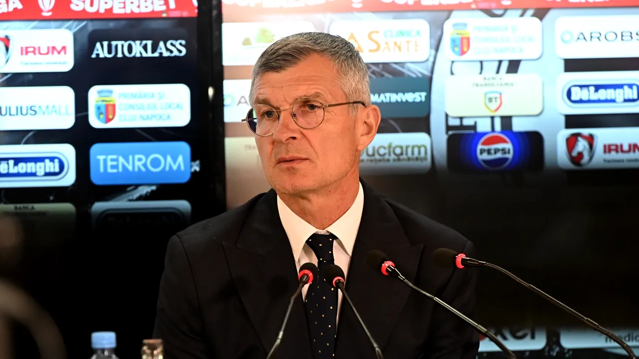 Vestea momentului vine de la Cluj: Ioan Ovidiu Sabău va fi noul selecționer al României, după plecarea lui Mircea Lucescu