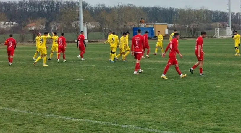 Victorie pentru Unirea Slobozia în ultimul amical. Formația lui Costel Enache a învins liderul Seriei 4 din Liga 3