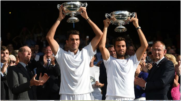 WIMBLEDON | Horia Tecău, campion la All England Club, după victoria carierei. A patra oară este cu noroc: succes 7-6(5), 6-4, 6-4 alături de Juls Rojer, împotriva perechii Murray / Peers 