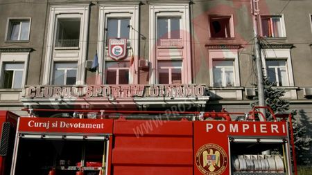 FOTO Incendiu la stadionul Dinamo!** 20 de persoane au fost evacuate