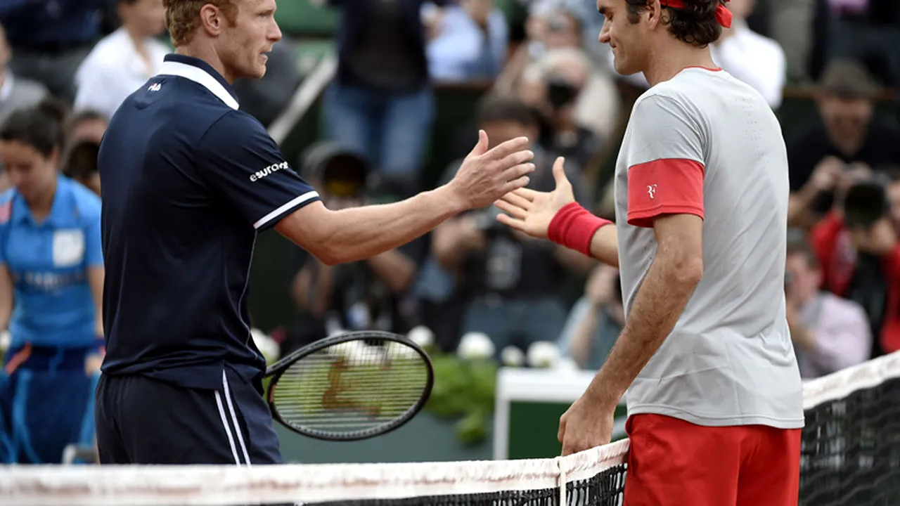 Federer, cu mici emoții în optimi la Roland Garros. Elvețianul a depășit un record de peste 30 de ani
