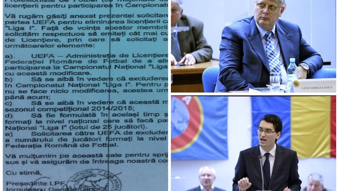 EXCLUSIV: Documentul intern prin care LPF solicită scoaterea licențelor pentru sezonul viitor. Ce modificări vrea să facă Gino Iorgulescu în regulamente
