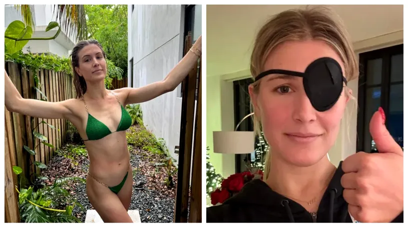 Eugenie Bouchard a ajuns la spital după ce a primit o minge în ochi