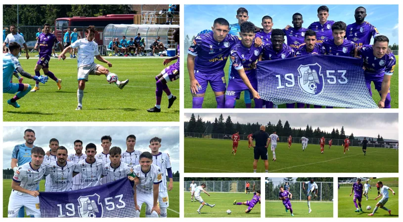 Un eșec cu croați și o victorie cu sloveni pentru CFC Argeș, în două amicale disputate în aceeași zi în cantonamentul din Slovenia