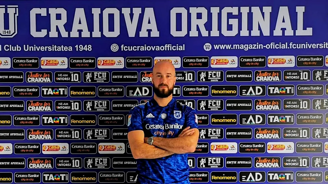 Transfer de calibru la FCU Craiova prin fiica lui Mircea Rednic! Adrian Mutu a primit un jucător cu zeci de meciuri în prima ligă belgiană