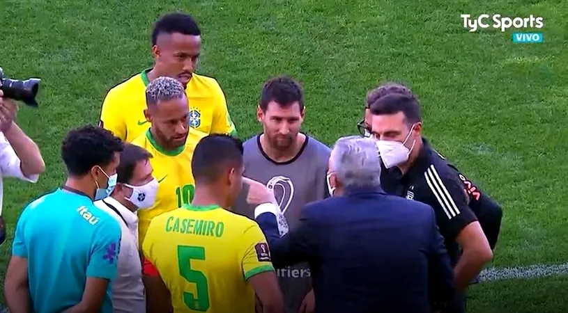 FIFA reacționează, după scandalul de la meciul Brazilia - Argentina: „Milioane de fani nu s-au putut bucura de duelul dintre cele mai importante naționale din lume”
