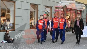 FOTO** "Tricolorii" s-au plimbat prin Klagenfurt