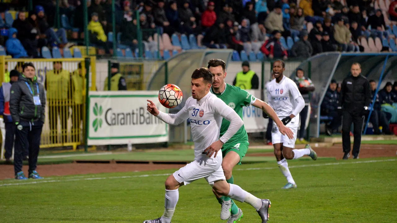 Echipa lui Costel Enache merge ceas! FC Botoșani - Concordia Chiajna 2-1. Moldovenii au întors scorul în doar două minute, dar nu vor conta pe Moruțan la meciul următor