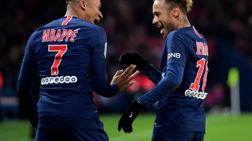 Unde pleacă Neymar și Mbappe dacă PSG va fi exclusă din Liga Campionilor! Campioana Franței are probleme mari