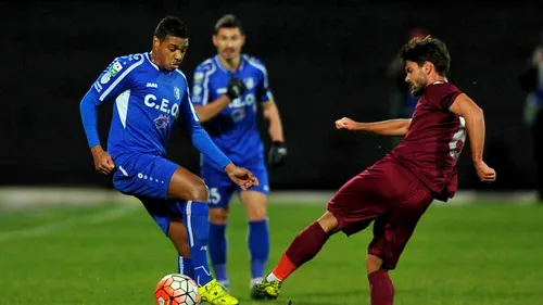 Pandurii - CFR Cluj 1-1, la debutul lui Sânmărtean în echipa gorjenilor. Mrzljak a deschis scorul, Lopez a egalat