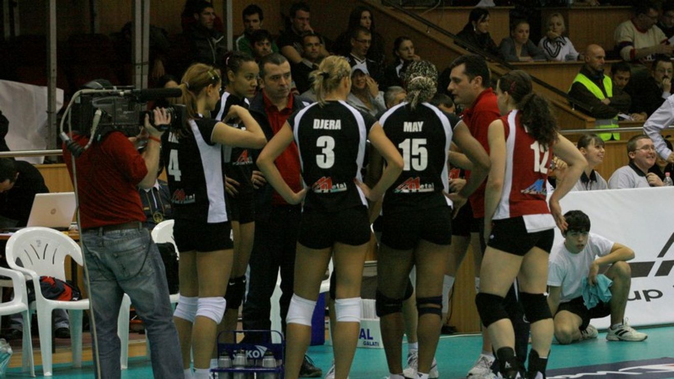 CSU Metal Galați, prima finalistă