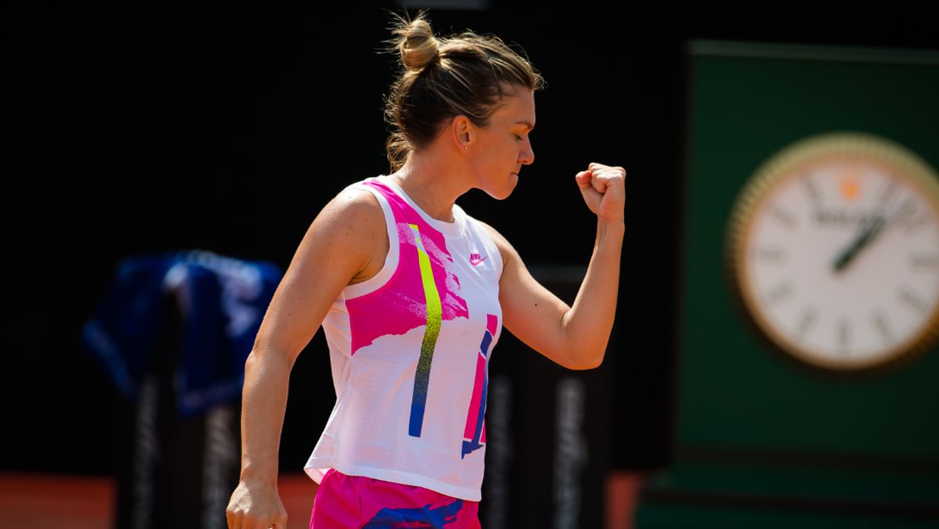 Simona Halep, replica zilei la Roma: „Mulţumesc lui Dumnezeu că am scăpat de ea” + Cu cine joacă în finală