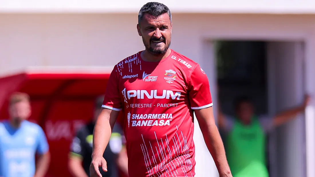 VIDEO | Constantin Budescu, gol decisiv la debutul pentru CS Tunari! Kilogramele în plus nu l-au împiedicat pe mijlocaș să se remarce