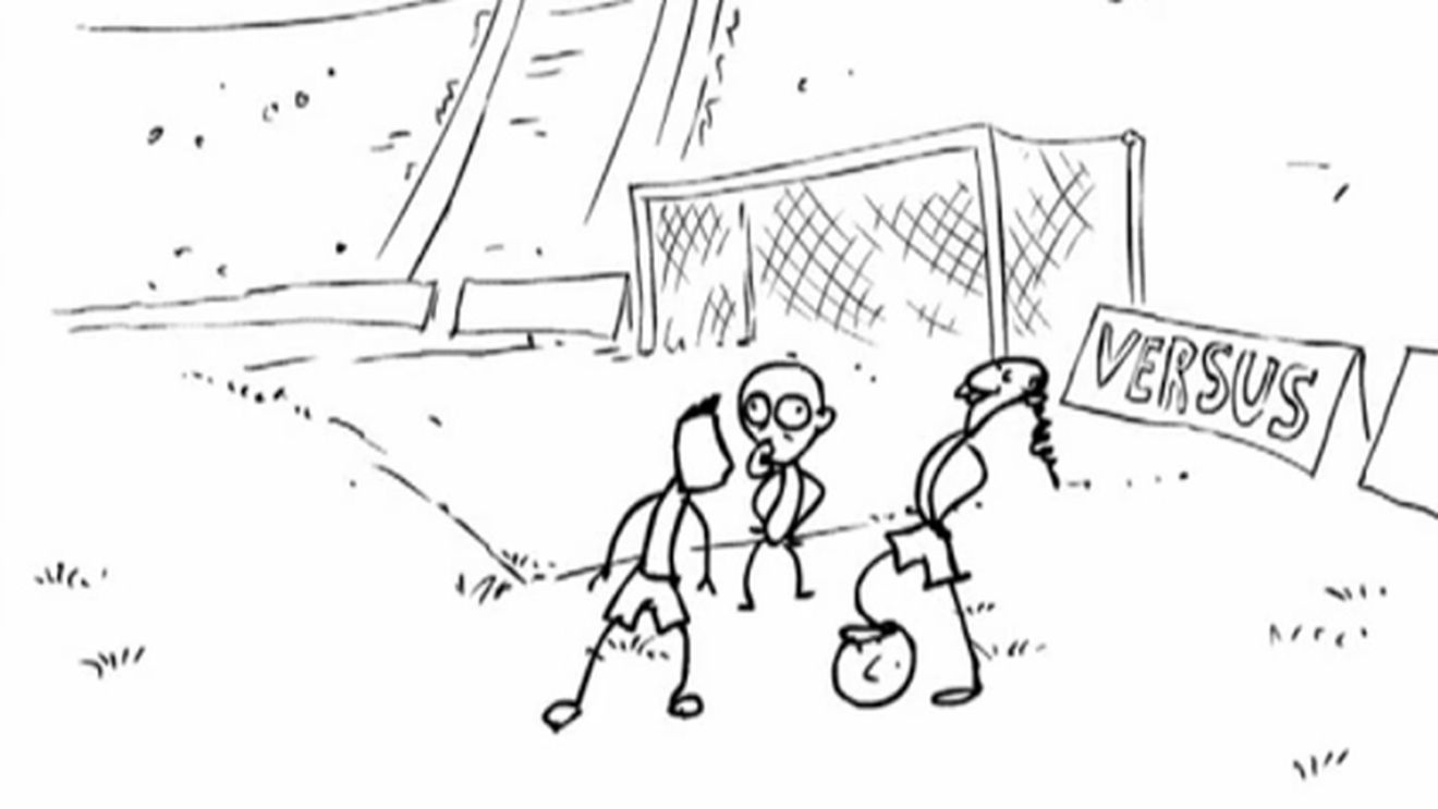 VIDEO SUPER TARE** Ronaldo și Ronaldinho se luptă pentru titlul de "cel mai bun fotbalist"! Colina arbitrează, dar marea SURPRIZĂ‚ vine pe final :))