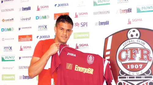 Rafael Bastos: „Am venit la CFR pentru Ligă”