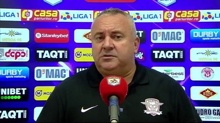 Mihai Iosif, spumos înaintea meciului cu CFR Cluj: „Până și eu am entorsă! Suntem un club plin de entorse”. Ce spune despre obiectivul Rapidului